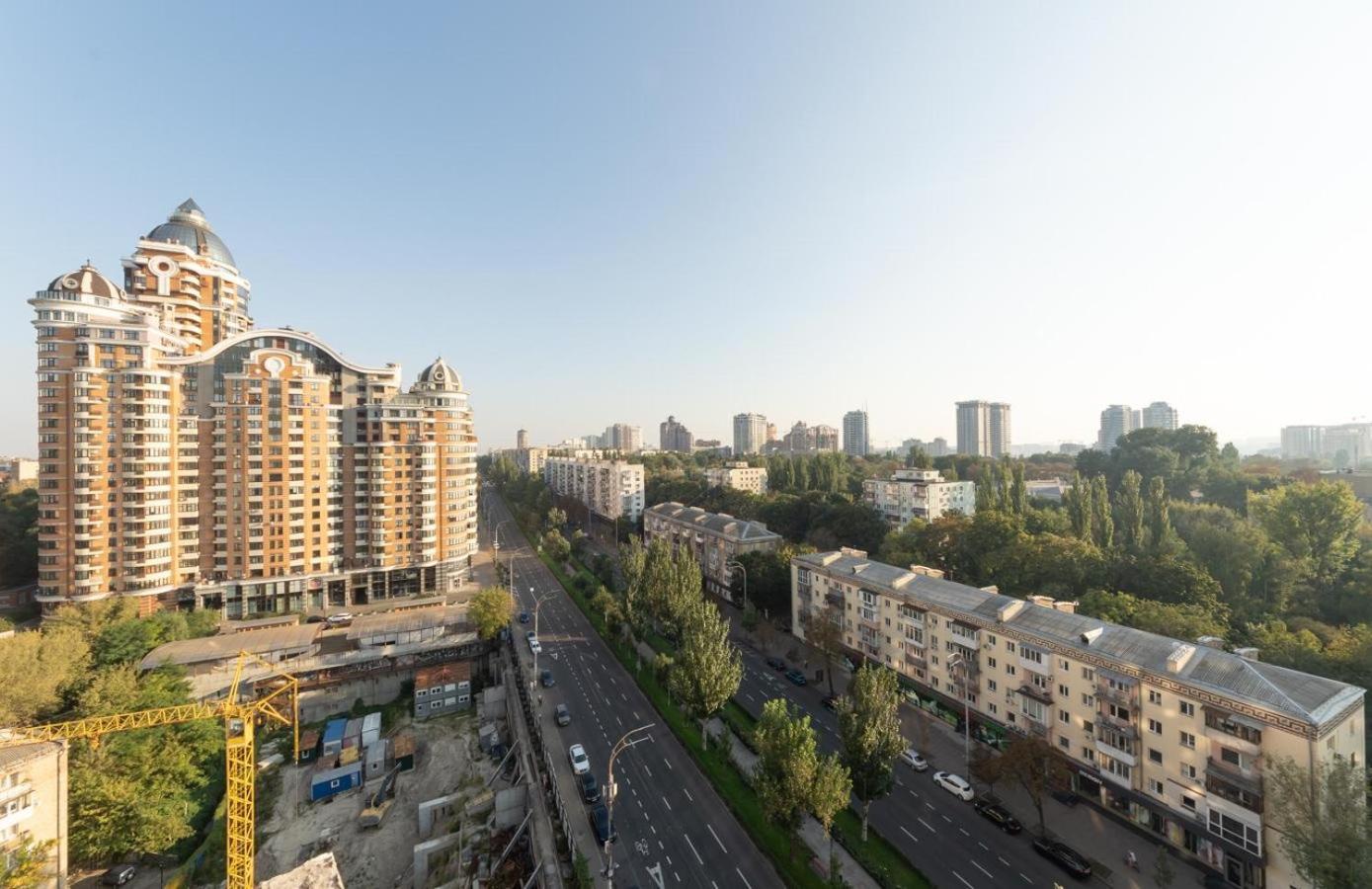 Апартаменти Люкс Класу В Новому Будинку В Центрі Kyiv Exterior photo
